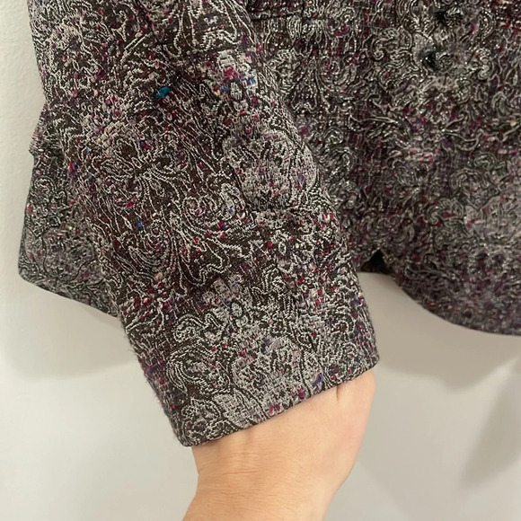 Focus 2000 Metallic Vintage Purple Blazer - Picture 8 of 11